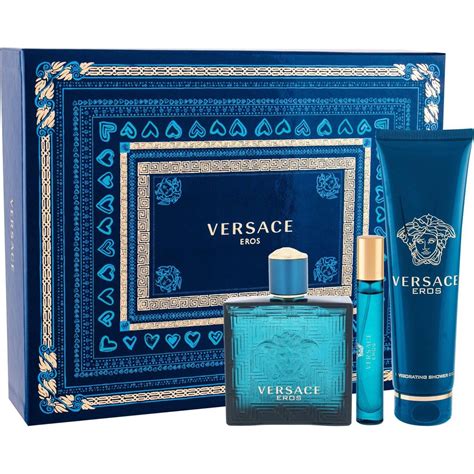 versace eros gift set men|Versace Eros 100ml gift set.